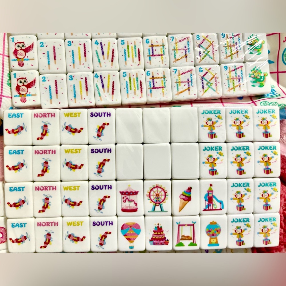 Coney Island Mahjong Tile Set